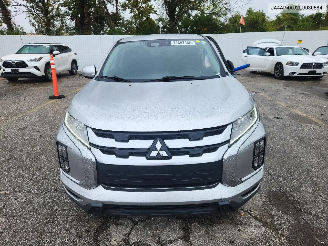 2020 MITSUBISHI OUTLANDER VIN JA4AP4AU2LU030584 — фото 5