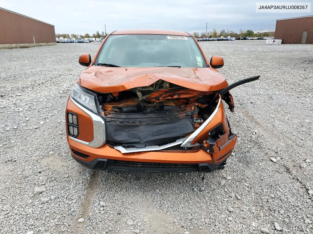 2020 MITSUBISHI OUTLANDER VIN JA4AP3AU9LU008267 — фото 5