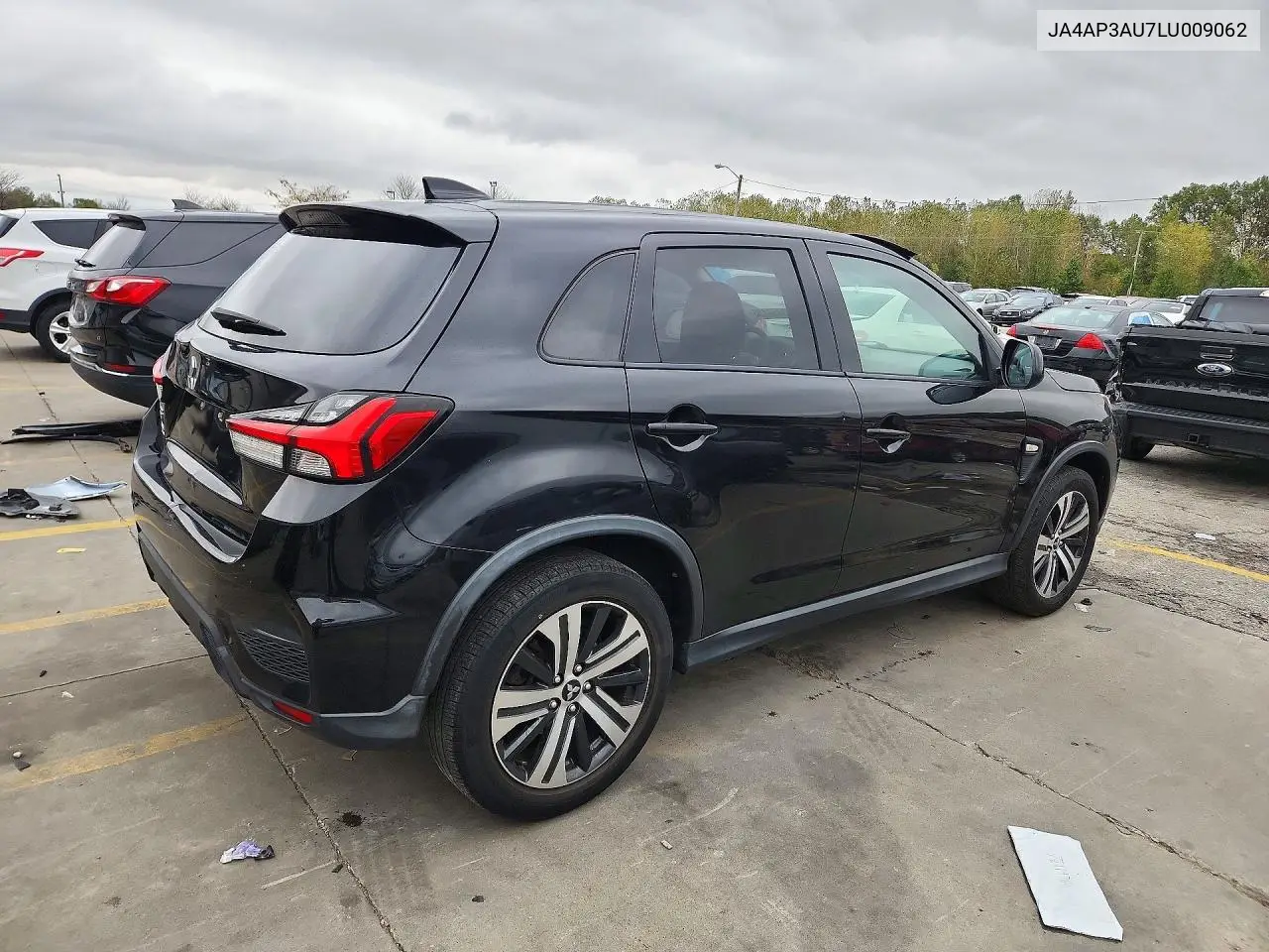 2020 MITSUBISHI OUTLANDER VIN JA4AP3AU7LU009062 — фото 3