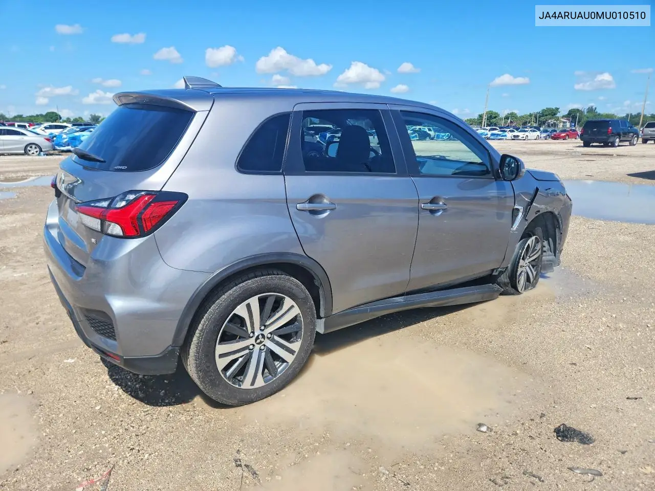 2021 MITSUBISHI OUTLANDER VIN JA4ARUAU0MU010510 — фото 3