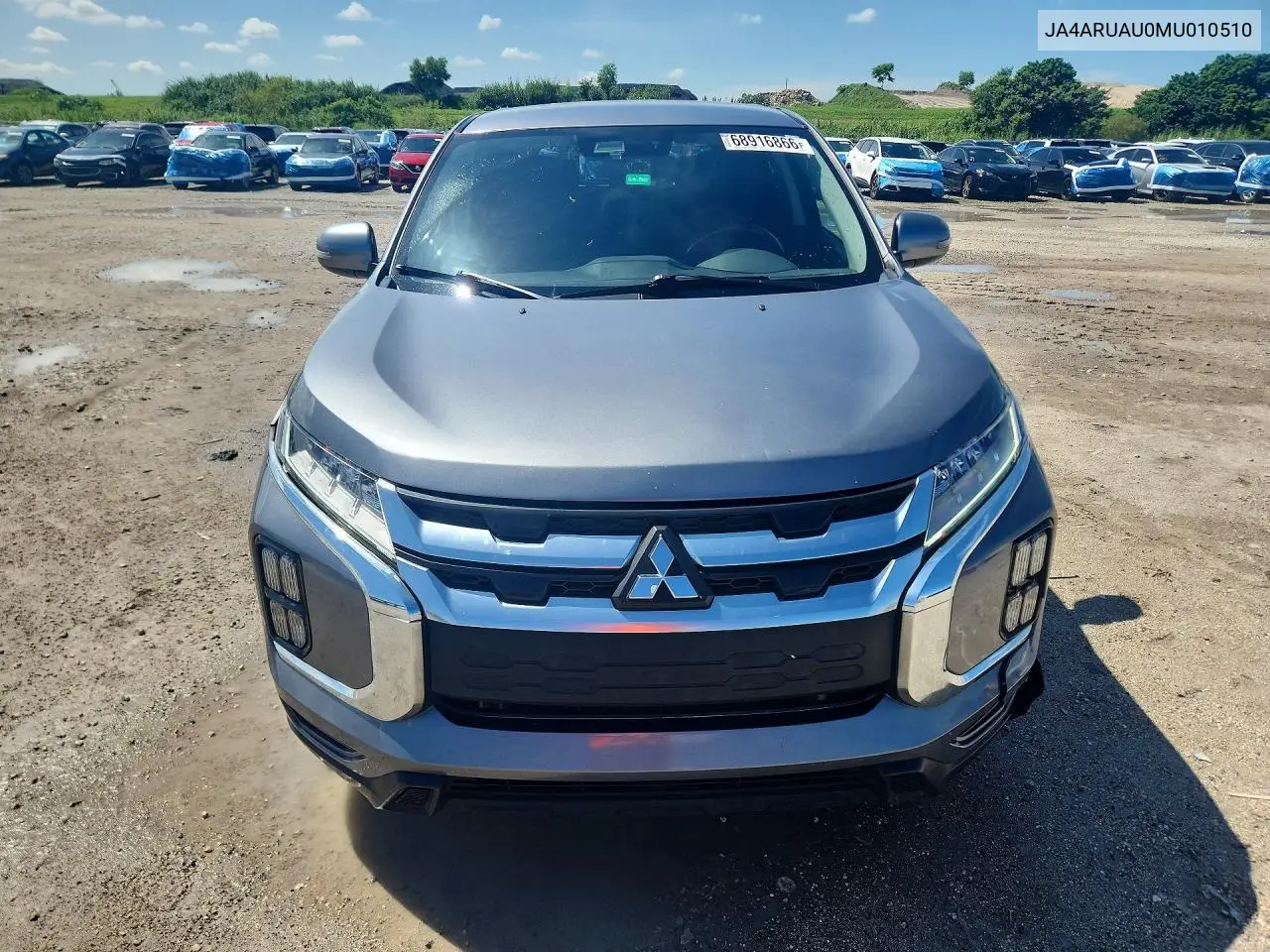 2021 MITSUBISHI OUTLANDER VIN JA4ARUAU0MU010510 — фото 5