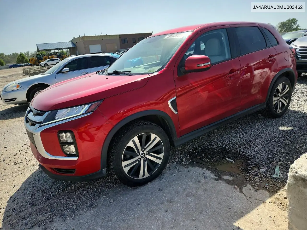MITSUBISHI OUTLANDER 2021, VIN JA4ARUAU2MU003462
