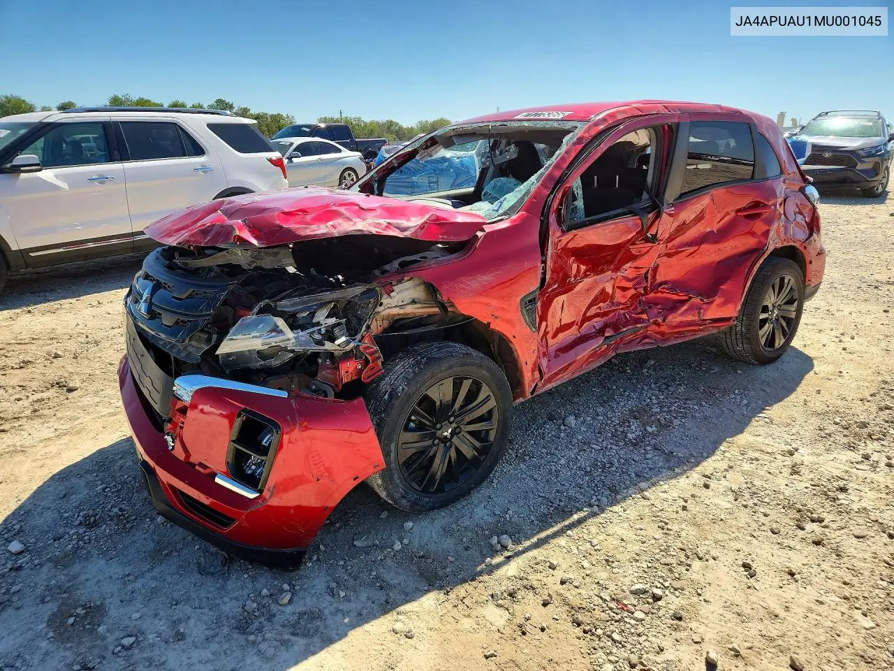 MITSUBISHI OUTLANDER 2021, VIN JA4APUAU1MU001045