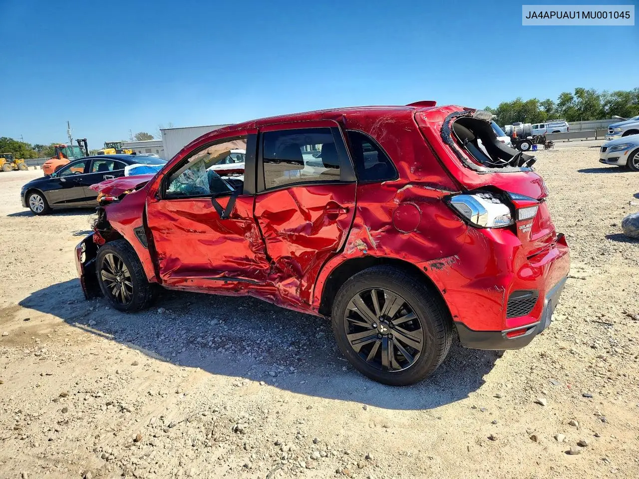 2021 MITSUBISHI OUTLANDER VIN JA4APUAU1MU001045 — фото 2