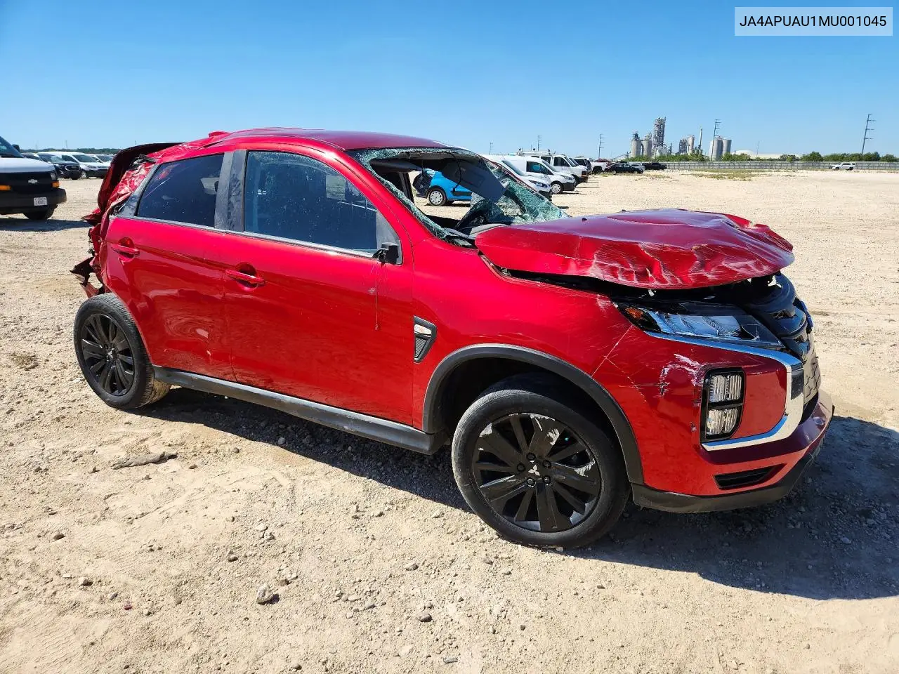 2021 MITSUBISHI OUTLANDER VIN JA4APUAU1MU001045 — фото 4