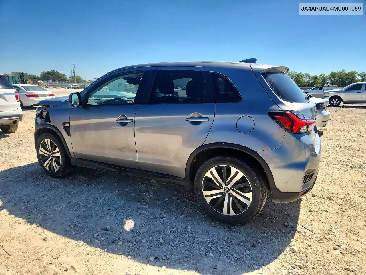 2021 MITSUBISHI OUTLANDER VIN JA4APUAU4MU001069 — фото 2