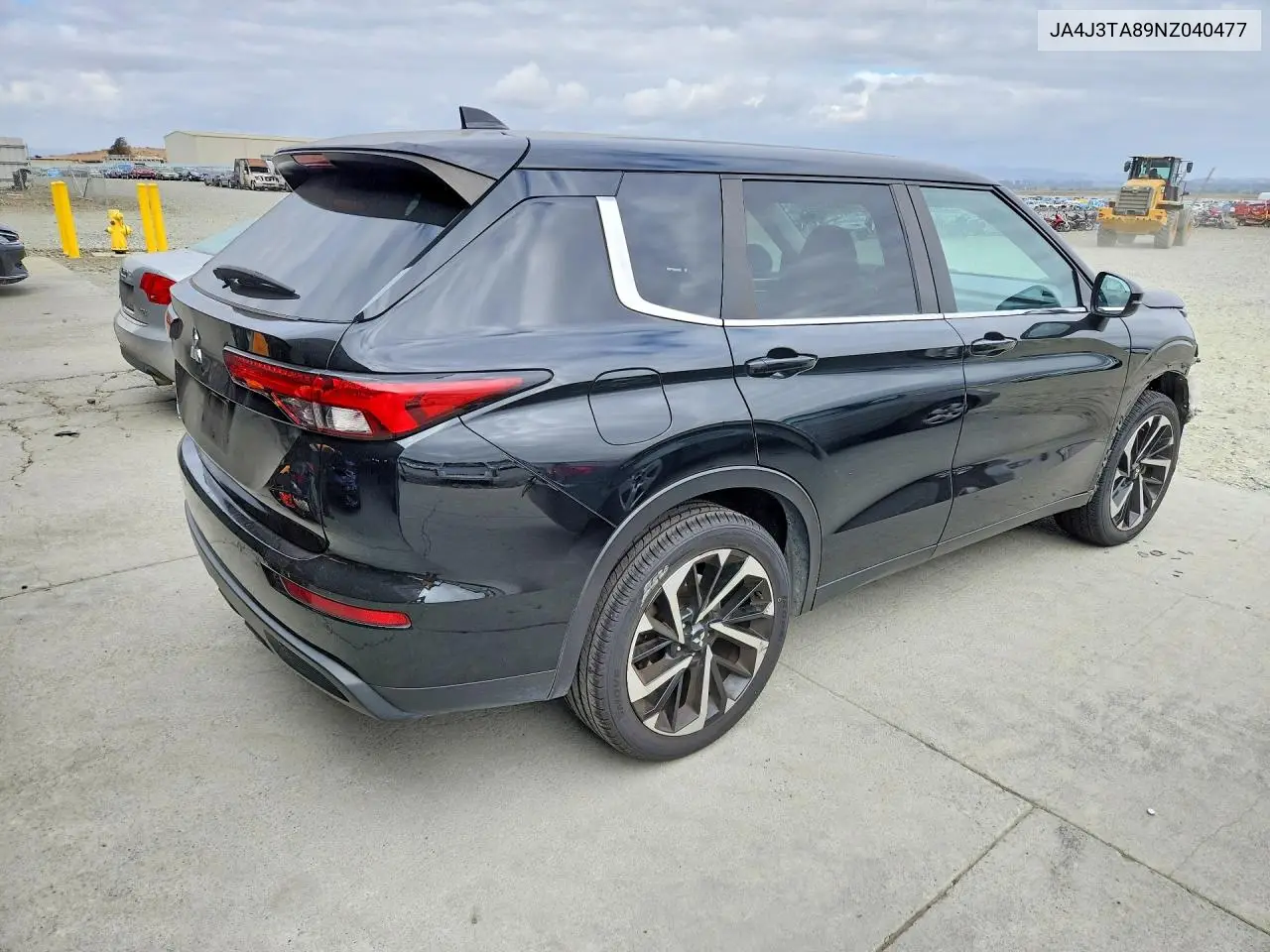 2022 MITSUBISHI OUTLANDER VIN JA4J3TA89NZ040477 — фото 3