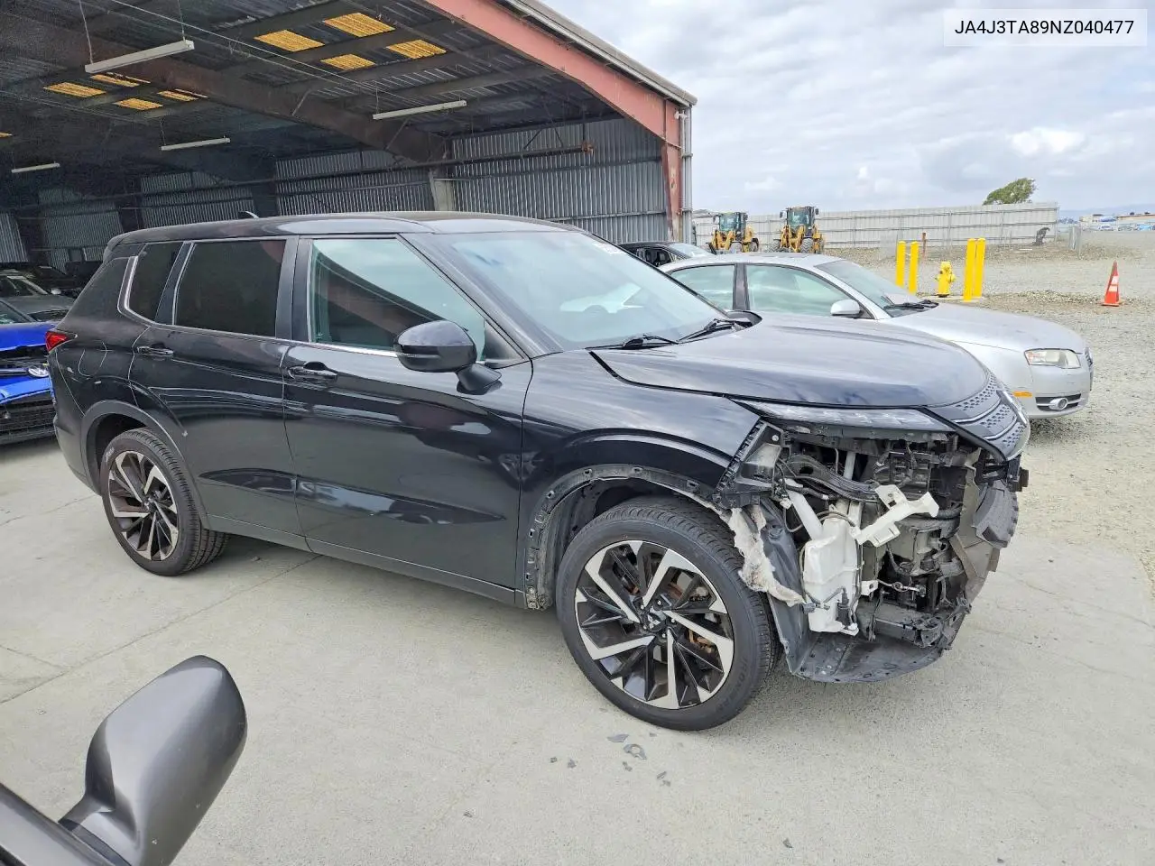 2022 MITSUBISHI OUTLANDER VIN JA4J3TA89NZ040477 — фото 4
