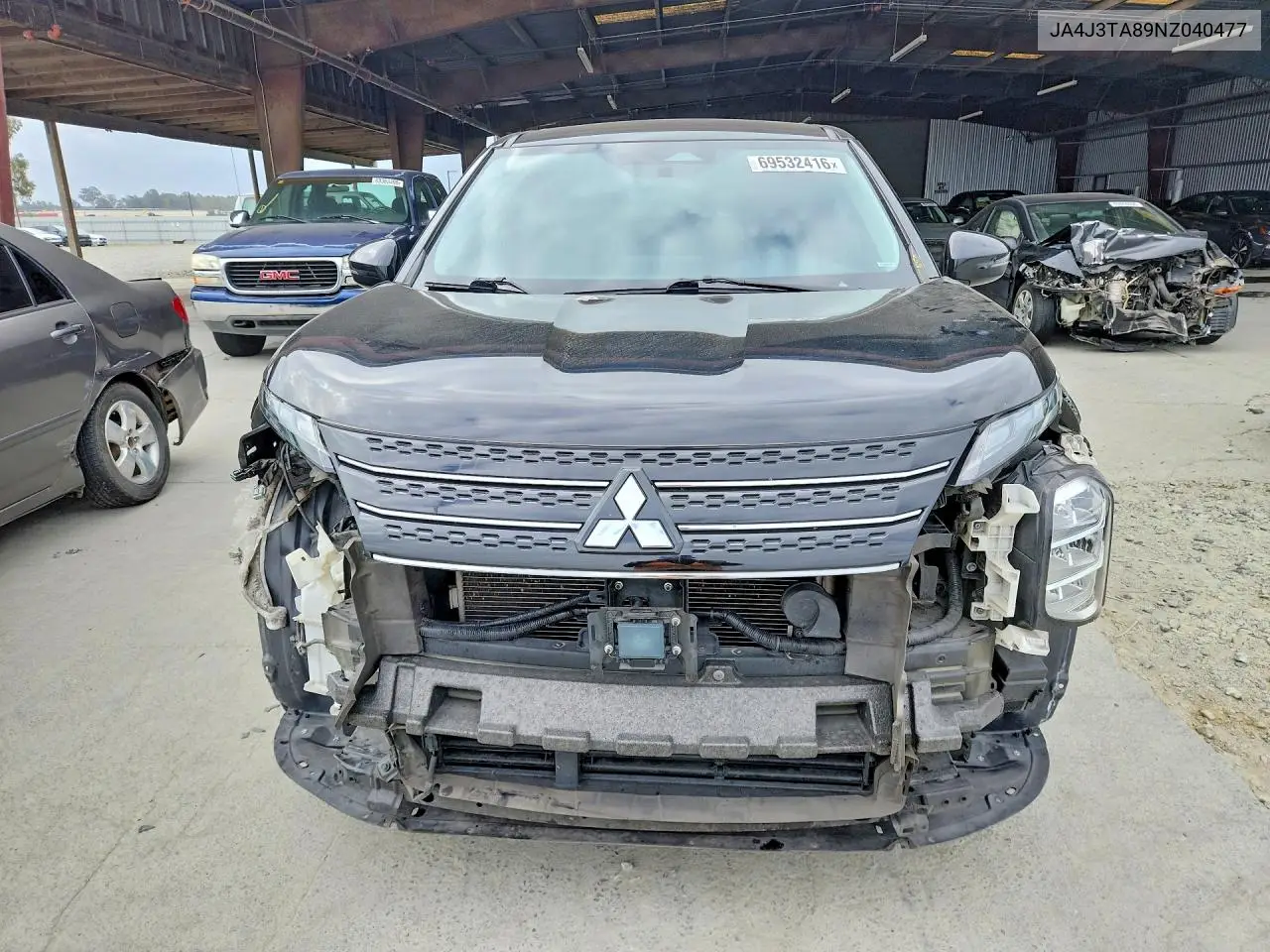 2022 MITSUBISHI OUTLANDER VIN JA4J3TA89NZ040477 — фото 5
