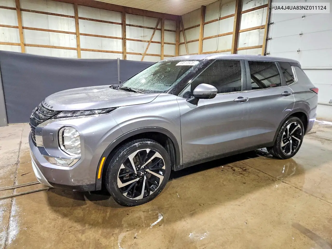 MITSUBISHI OUTLANDER 2022, VIN JA4J4UA83NZ011124