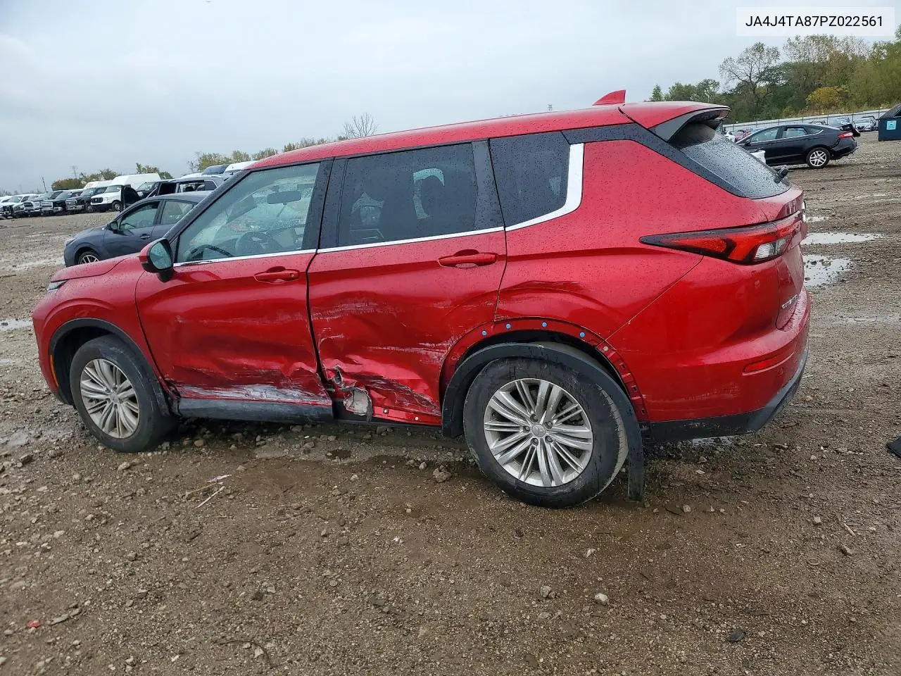 2023 MITSUBISHI OUTLANDER VIN JA4J4TA87PZ022561 — фото 2