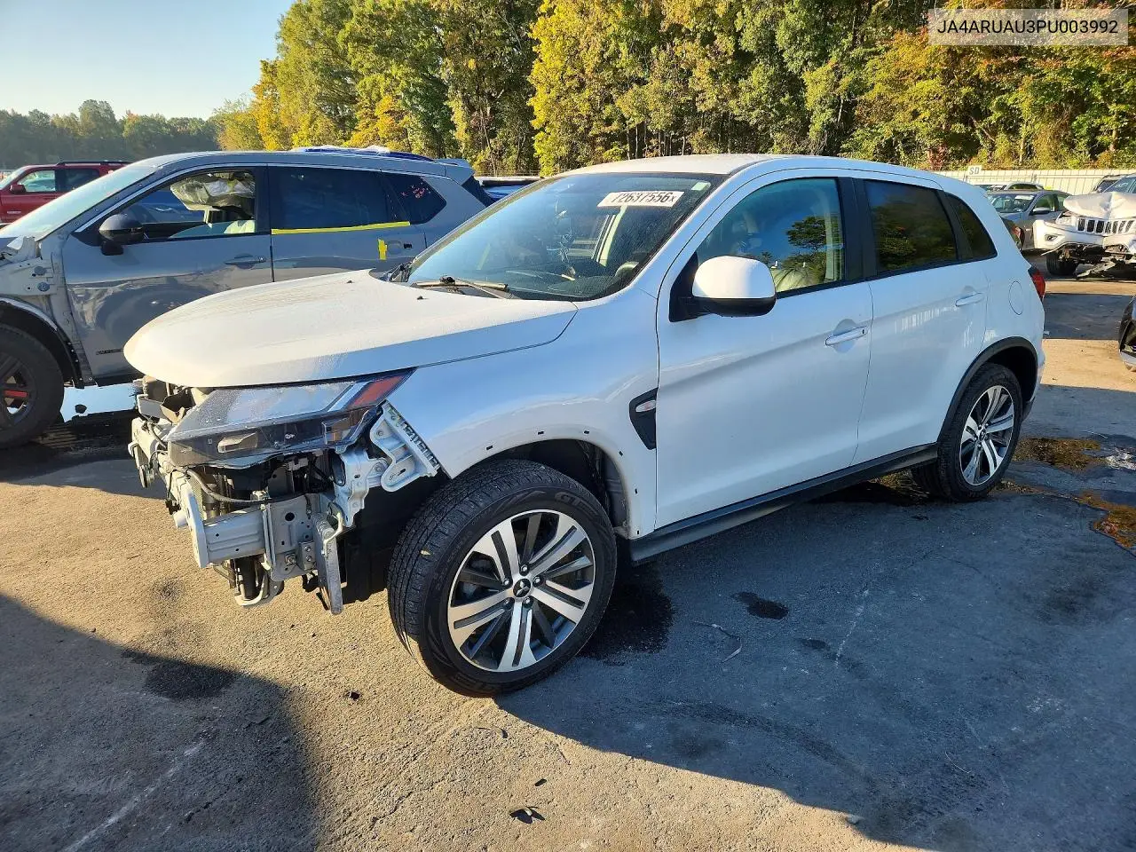 MITSUBISHI OUTLANDER 2023, VIN JA4ARUAU3PU003992