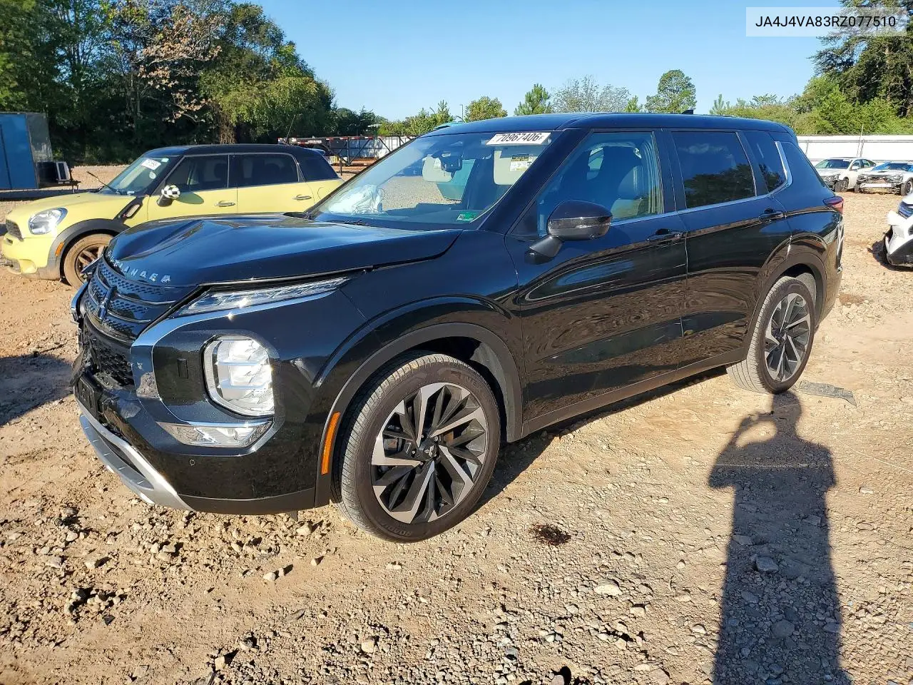 MITSUBISHI OUTLANDER 2024, VIN JA4J4VA83RZ077510