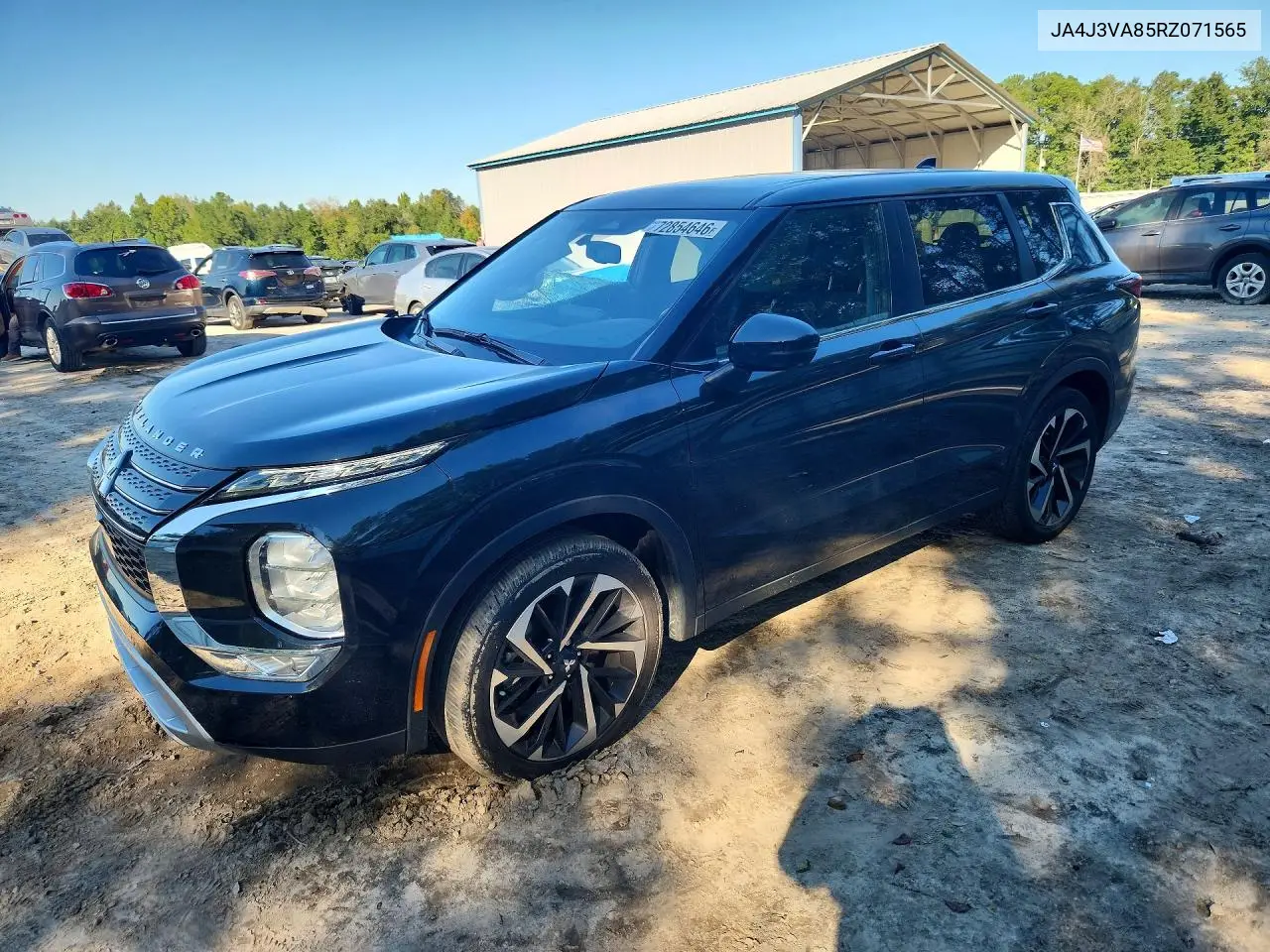 MITSUBISHI OUTLANDER 2024, VIN JA4J3VA85RZ071565