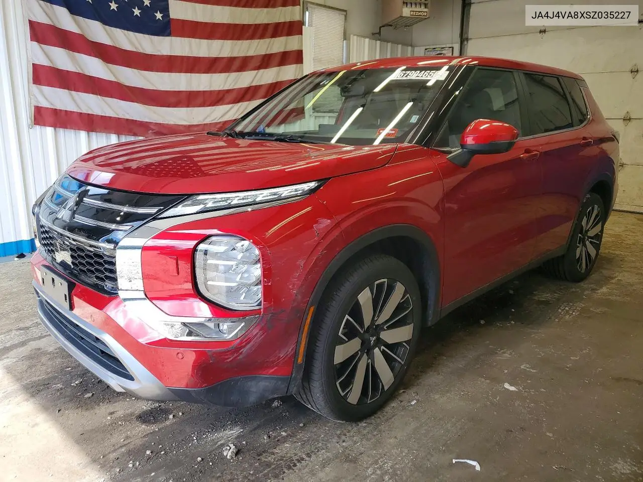 MITSUBISHI OUTLANDER 2025, VIN JA4J4VA8XSZ035227