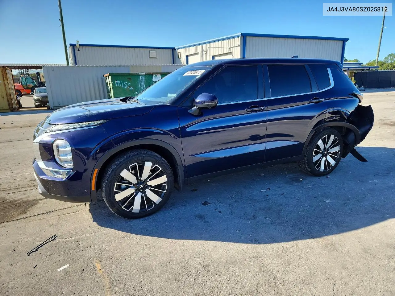 MITSUBISHI OUTLANDER 2025, VIN JA4J3VA80SZ025812