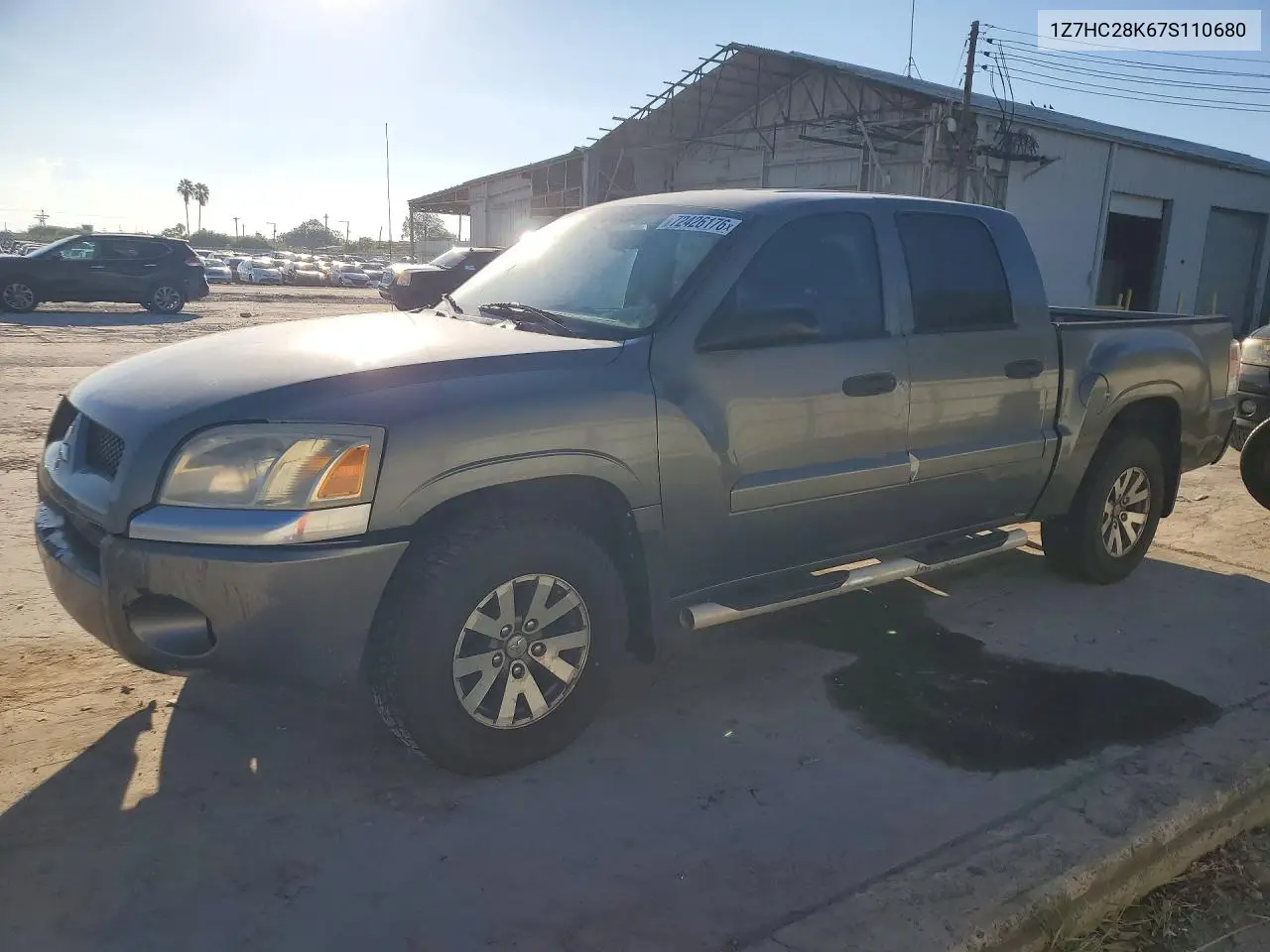MITSUBISHI RAIDER 2007, VIN 1Z7HC28K67S110680