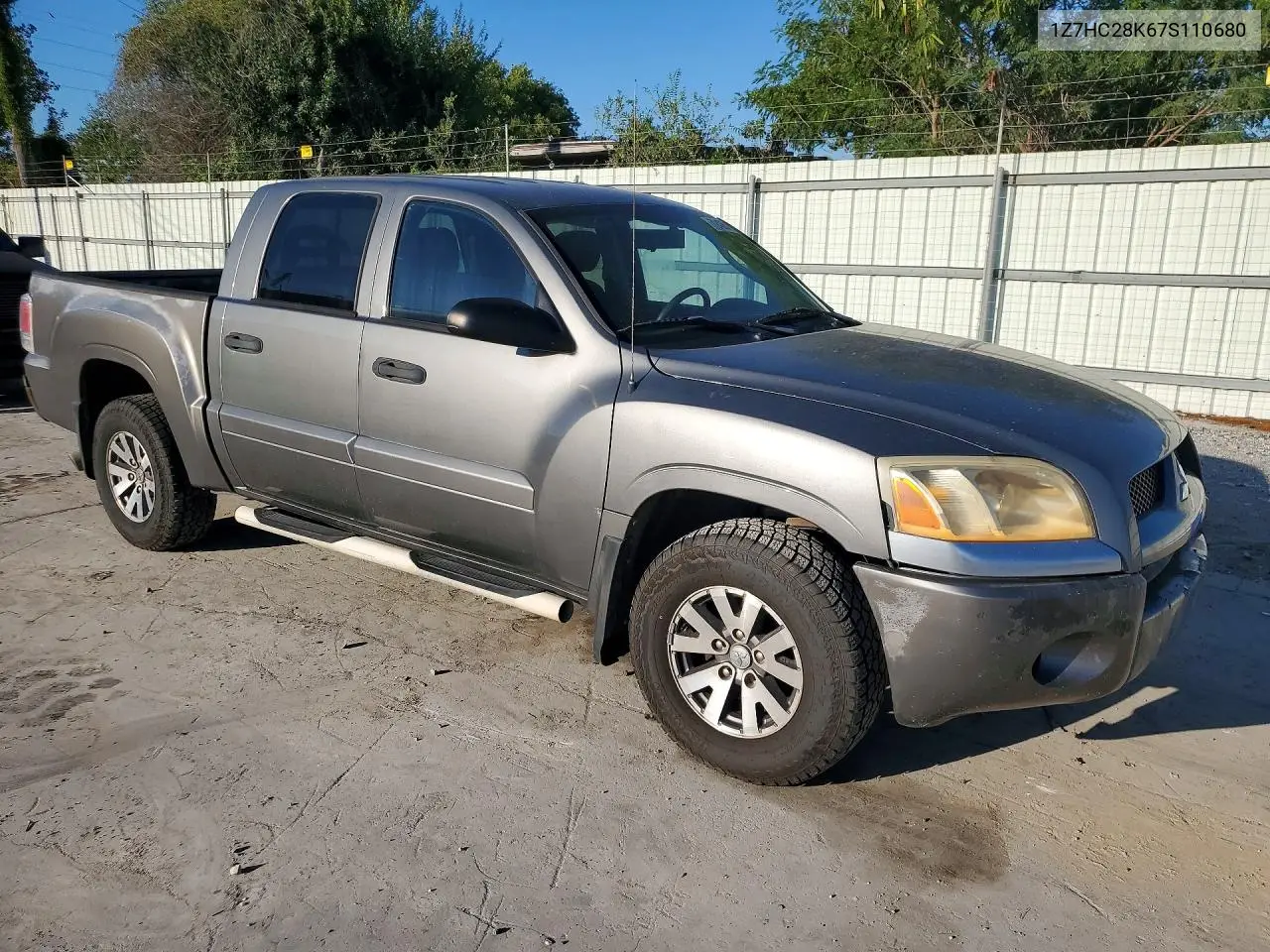 2007 MITSUBISHI RAIDER VIN 1Z7HC28K67S110680 — фото 4
