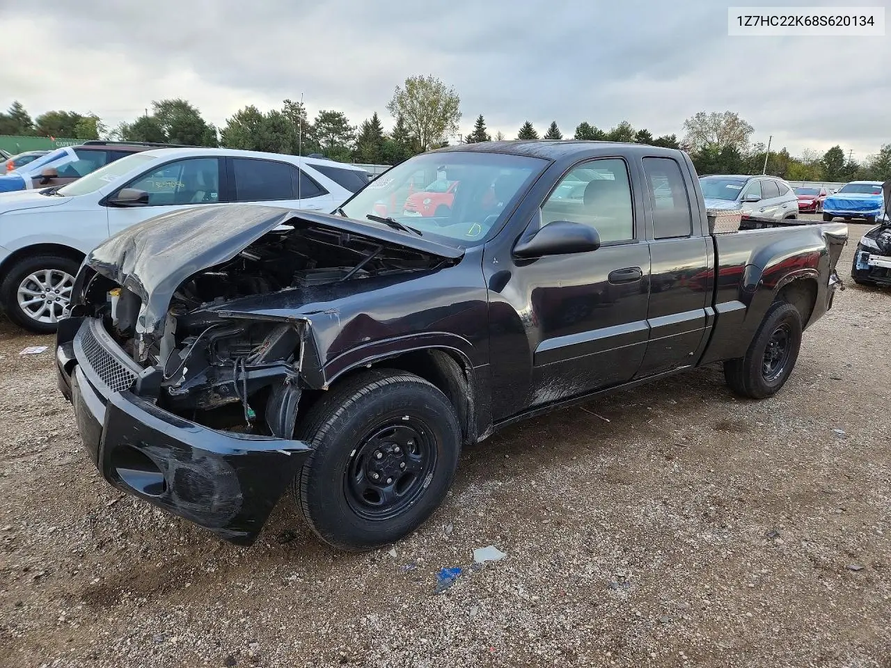 MITSUBISHI RAIDER 2008, VIN 1Z7HC22K68S620134