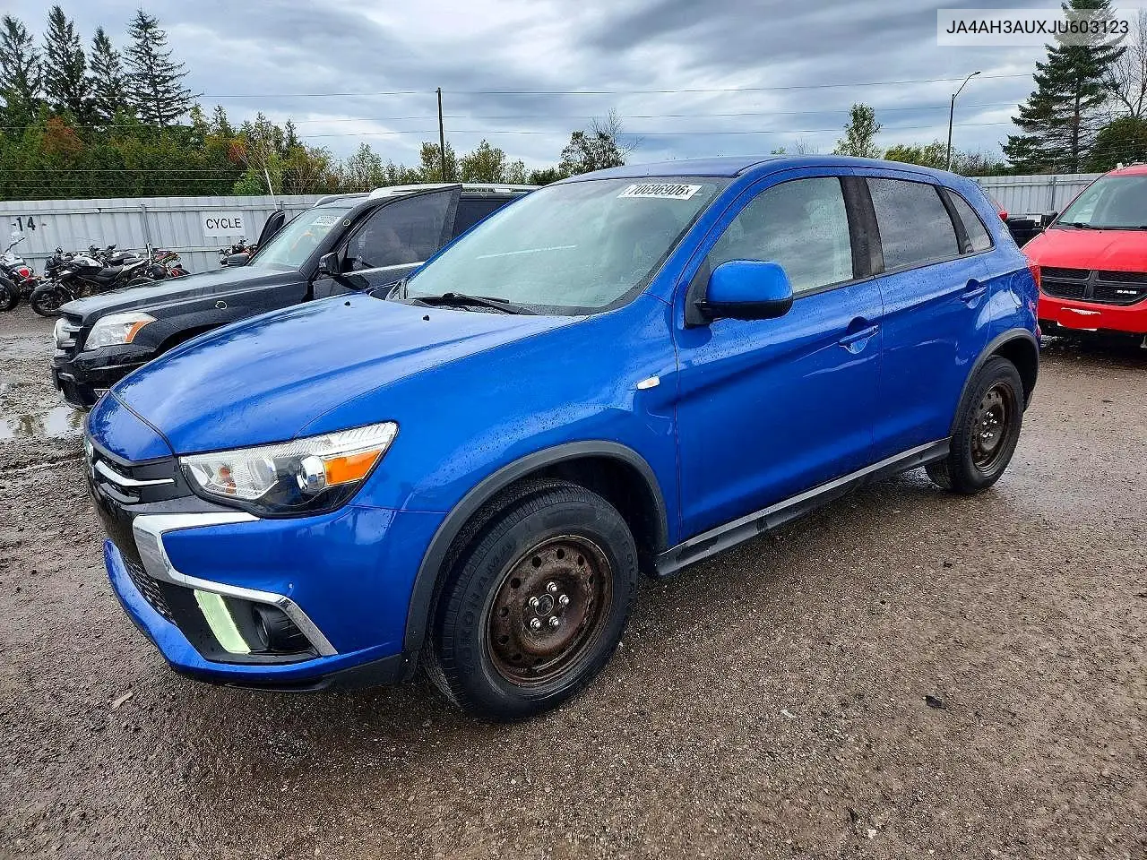 MITSUBISHI RVR 2018, VIN JA4AH3AUXJU603123