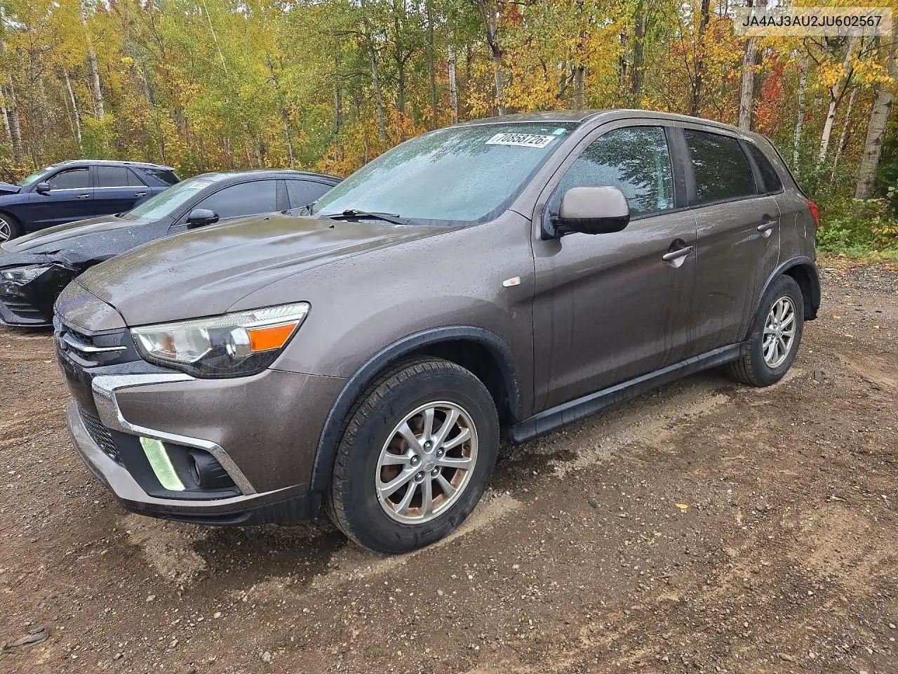 MITSUBISHI RVR 2018, VIN JA4AJ3AU2JU602567