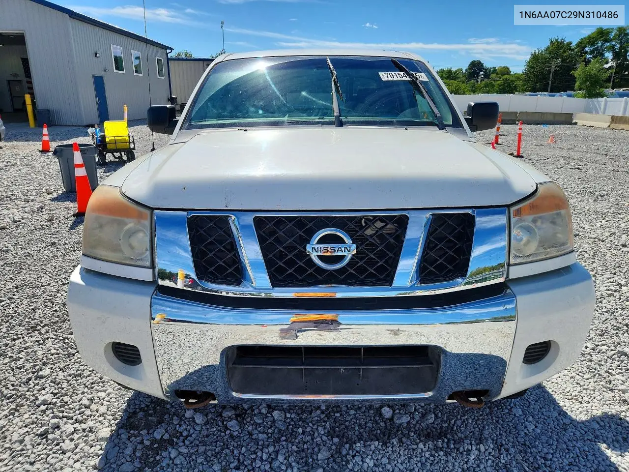 2009 NISSAN TITAN VIN 1N6AA07C29N310486 — фото 5