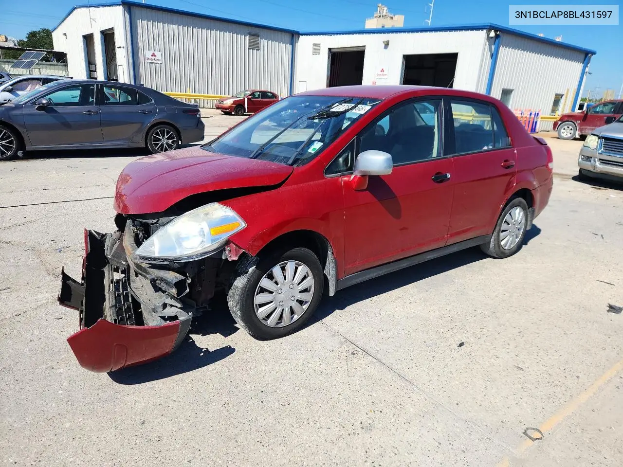 NISSAN N/A 2011, VIN 3N1BCLAP8BL431597