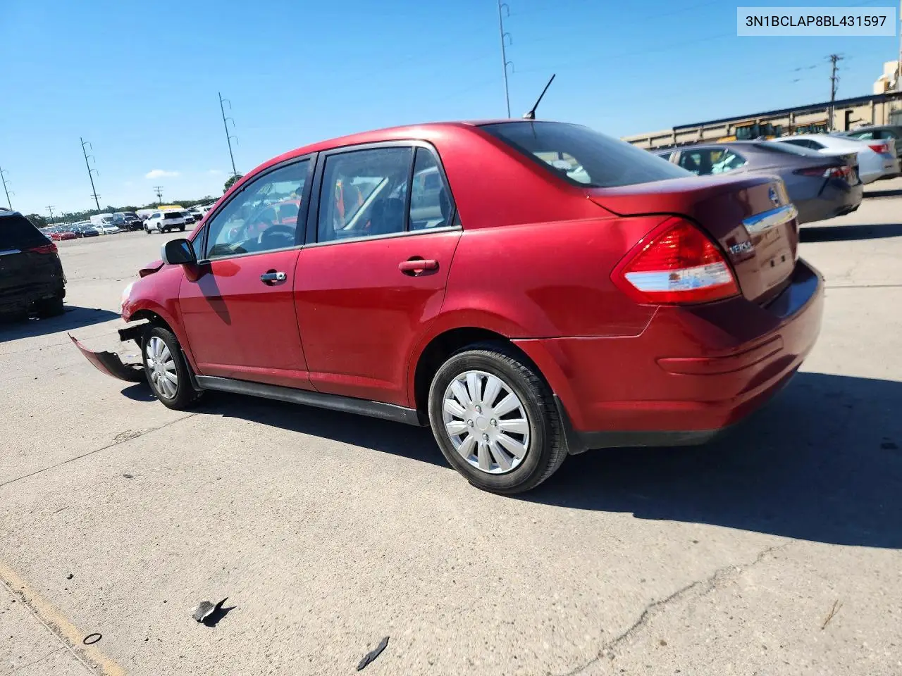 2011 NISSAN N/A VIN 3N1BCLAP8BL431597 — фото 2