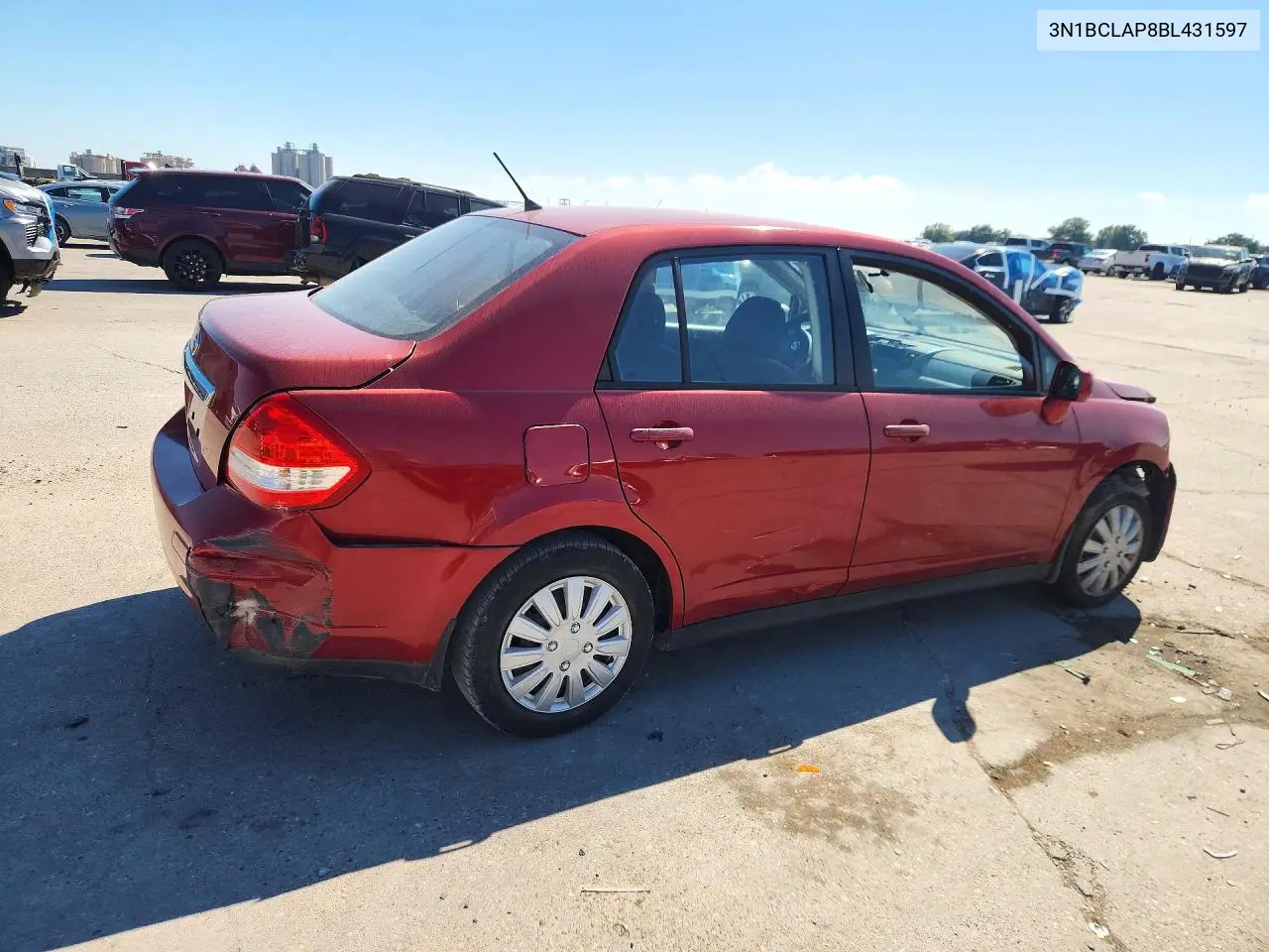 2011 NISSAN N/A VIN 3N1BCLAP8BL431597 — фото 3