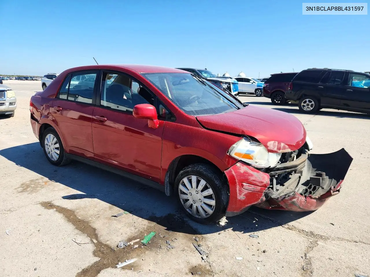 2011 NISSAN N/A VIN 3N1BCLAP8BL431597 — фото 4