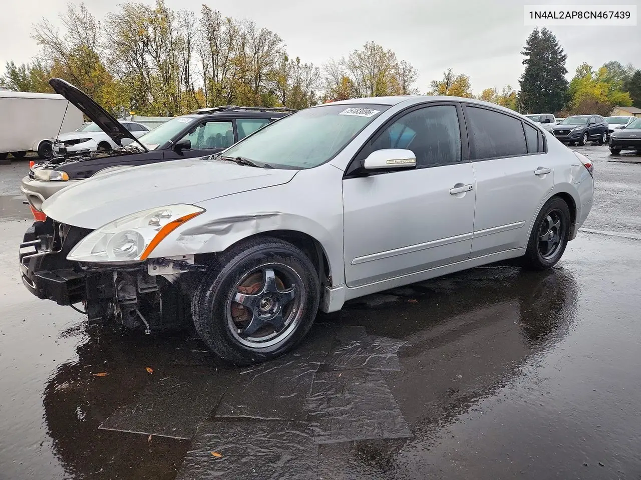 NISSAN ALTIMA 2012, VIN 1N4AL2AP8CN467439