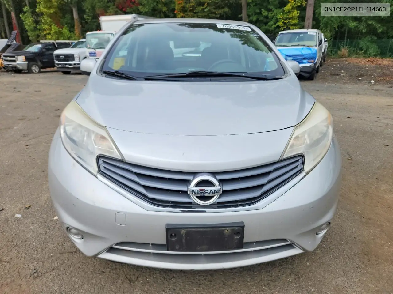 NISSAN NOTE 2014, VIN 3N1CE2CP1EL414663