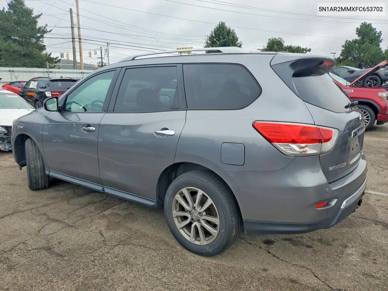 2015 NISSAN PATHFINDER VIN 5N1AR2MMXFC653702 — фото 2