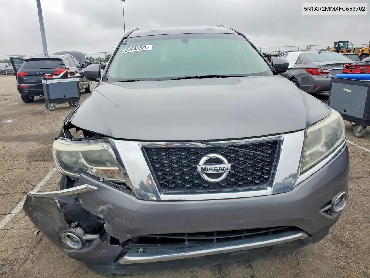 2015 NISSAN PATHFINDER VIN 5N1AR2MMXFC653702 — фото 5
