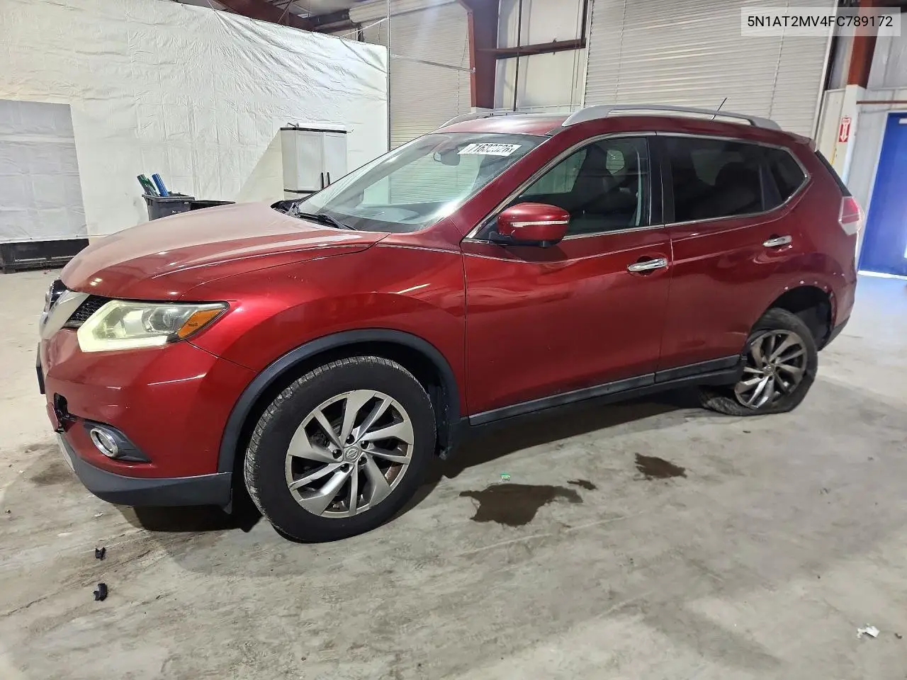 NISSAN ROGUE 2015, VIN 5N1AT2MV4FC789172