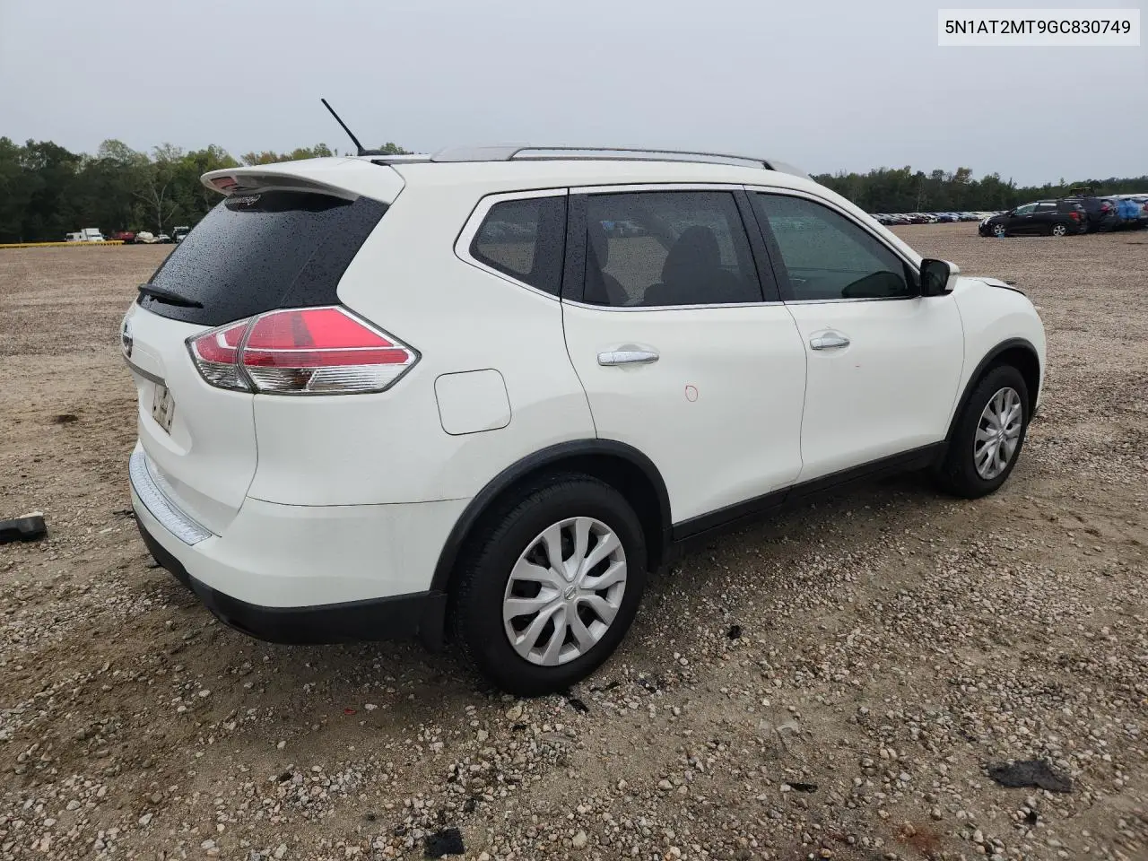 2016 NISSAN ROGUE VIN 5N1AT2MT9GC830749 — фото 3