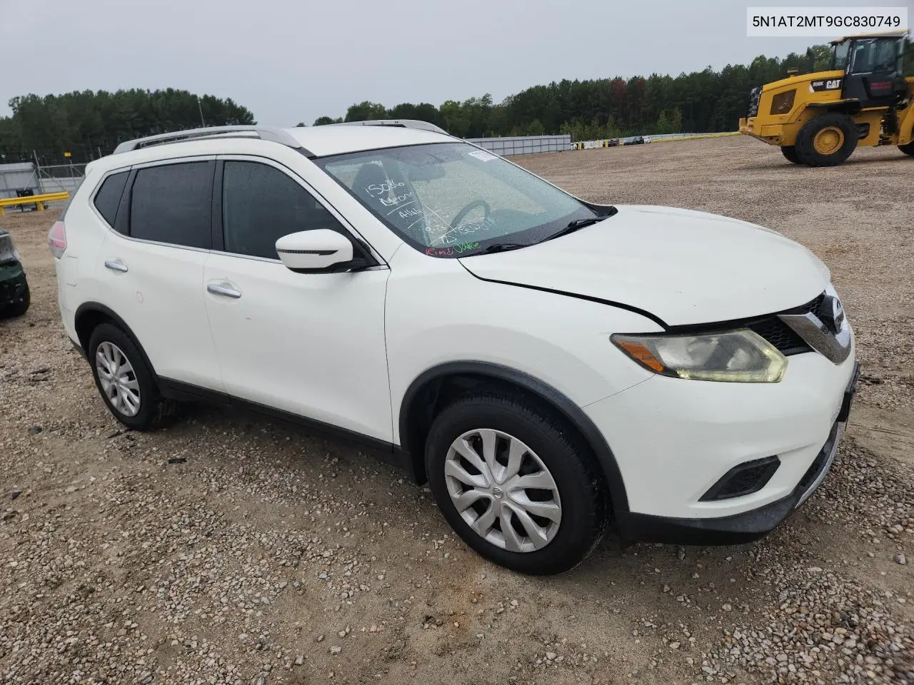 2016 NISSAN ROGUE VIN 5N1AT2MT9GC830749 — фото 4