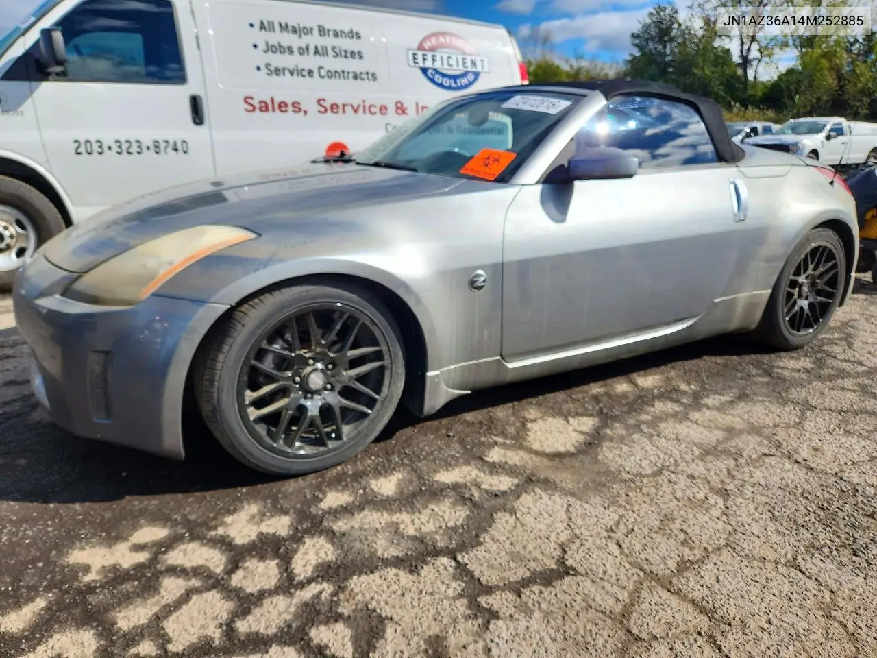 NISSAN 350Z 2004, VIN JN1AZ36A14M252885