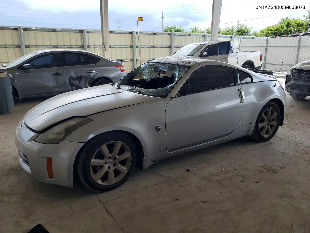 NISSAN 350Z 2005, VIN JN1AZ34D05M603073