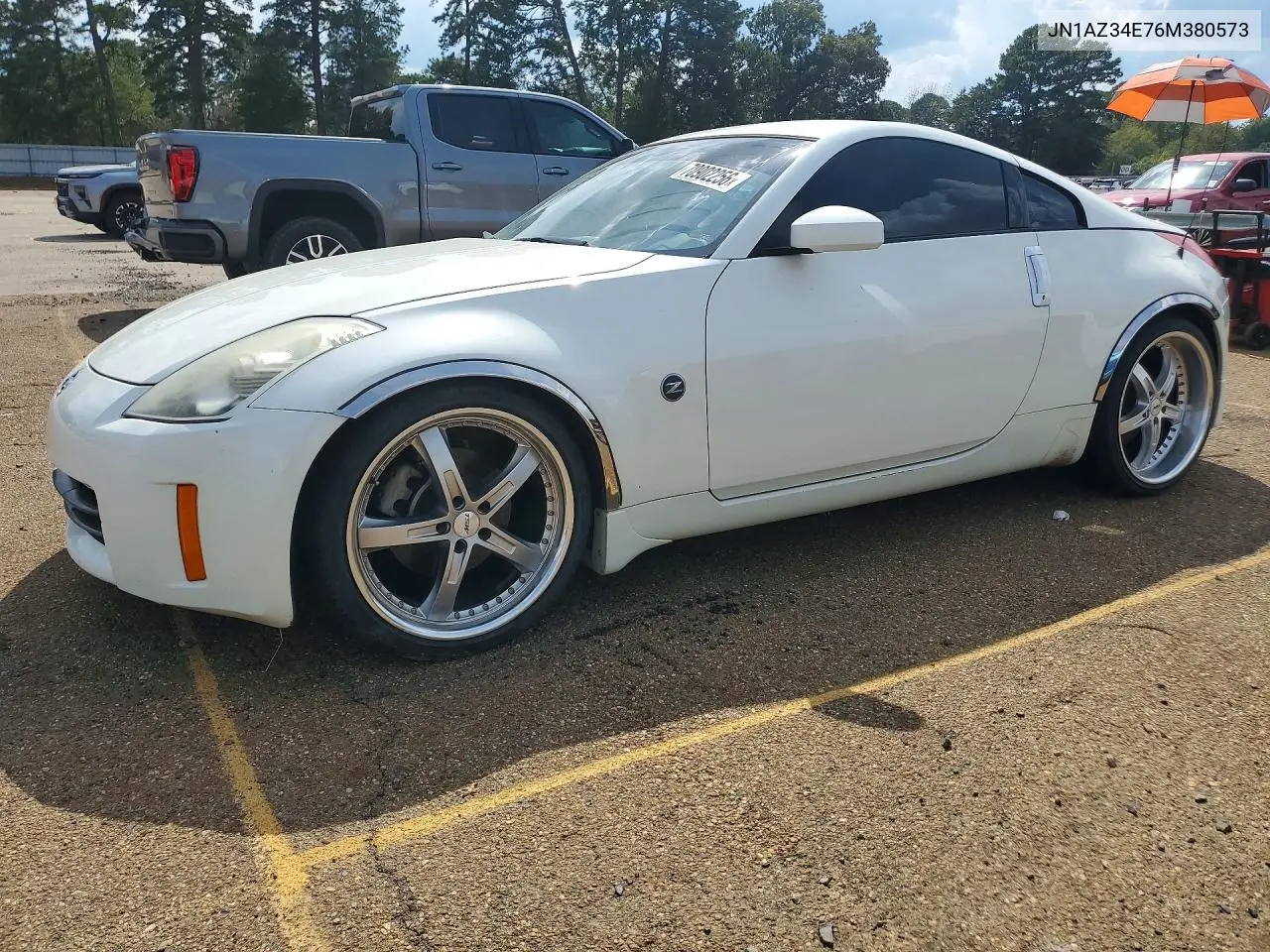 NISSAN 350Z 2006, VIN JN1AZ34E76M380573