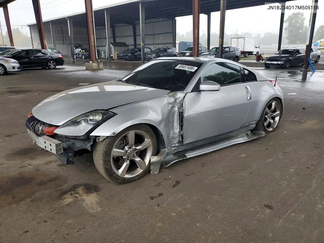 NISSAN 350Z 2007, VIN JN1BZ34D17M505158