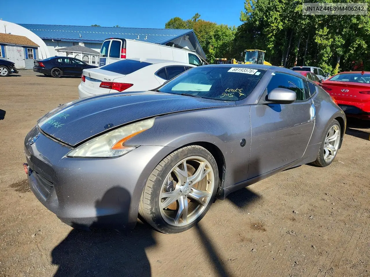 NISSAN 370Z 2009, VIN JN1AZ44E39M406242