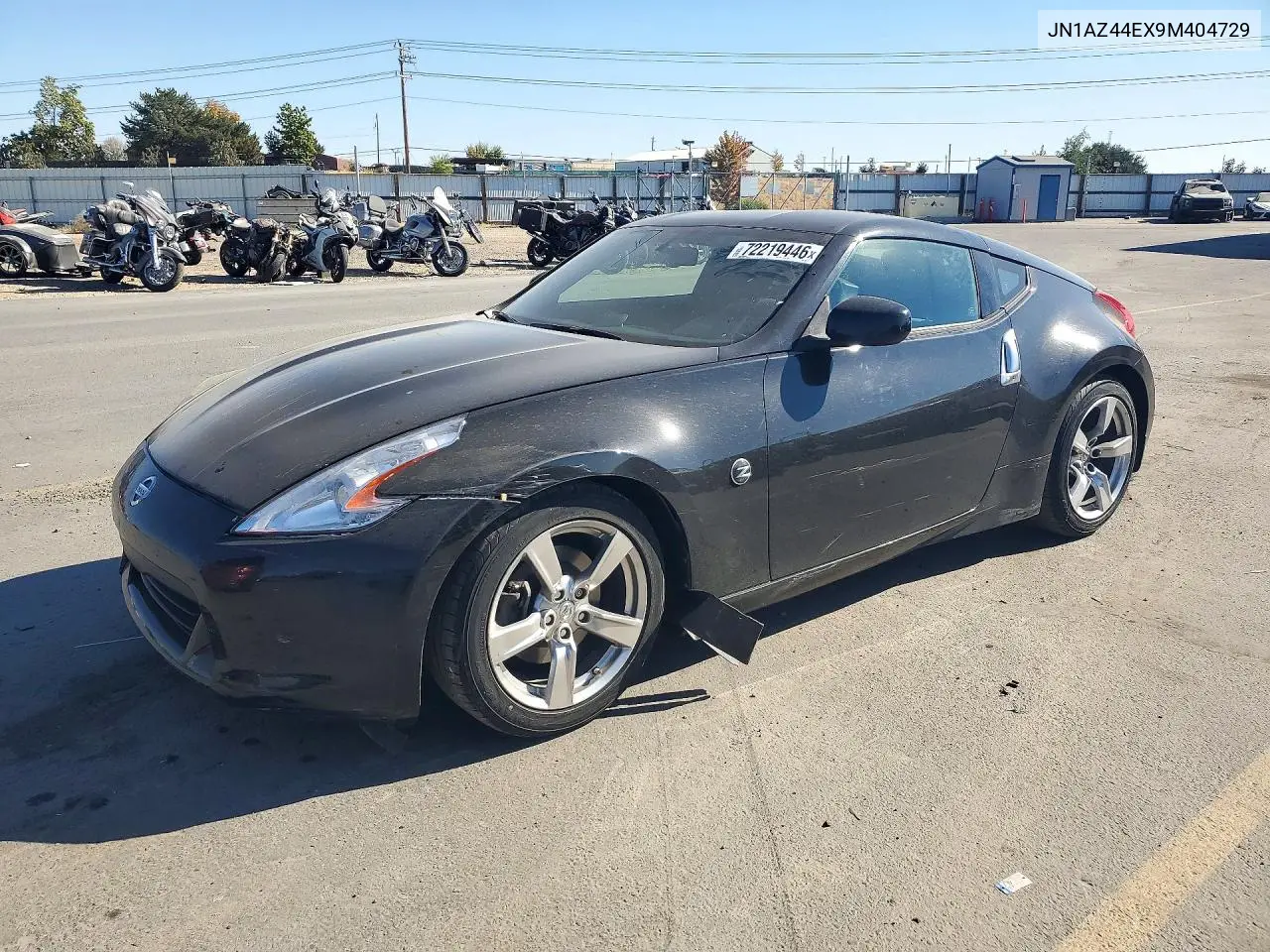 NISSAN 370Z 2009, VIN JN1AZ44EX9M404729
