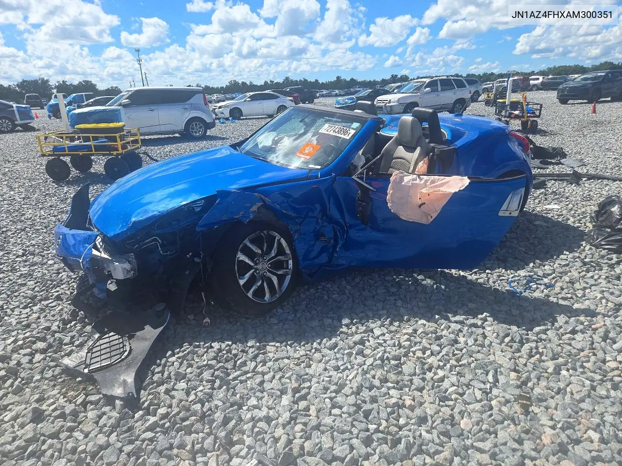 NISSAN 370Z 2010, VIN JN1AZ4FHXAM300351