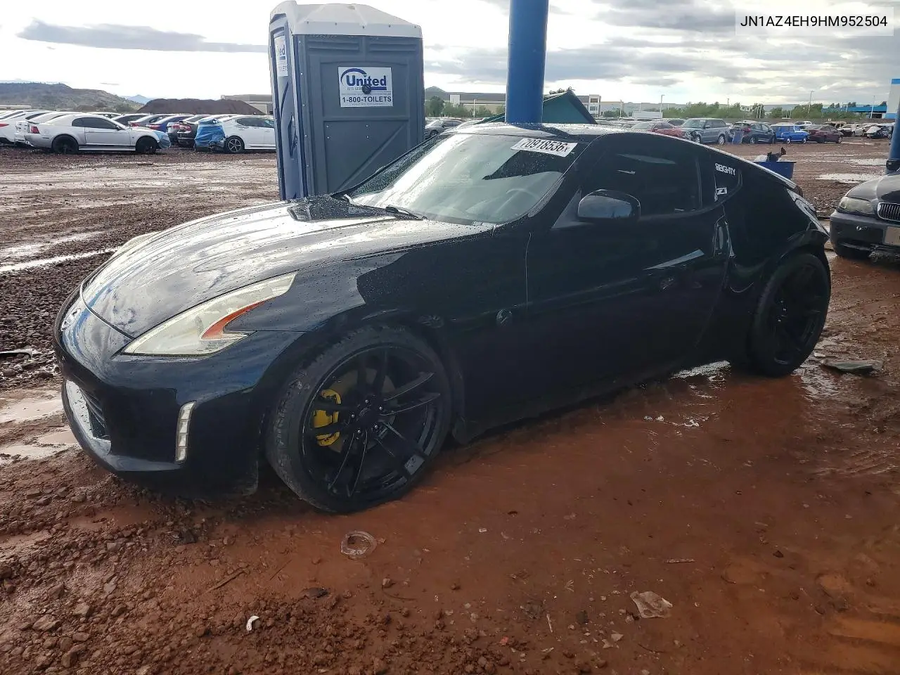 NISSAN 370Z 2017, VIN JN1AZ4EH9HM952504