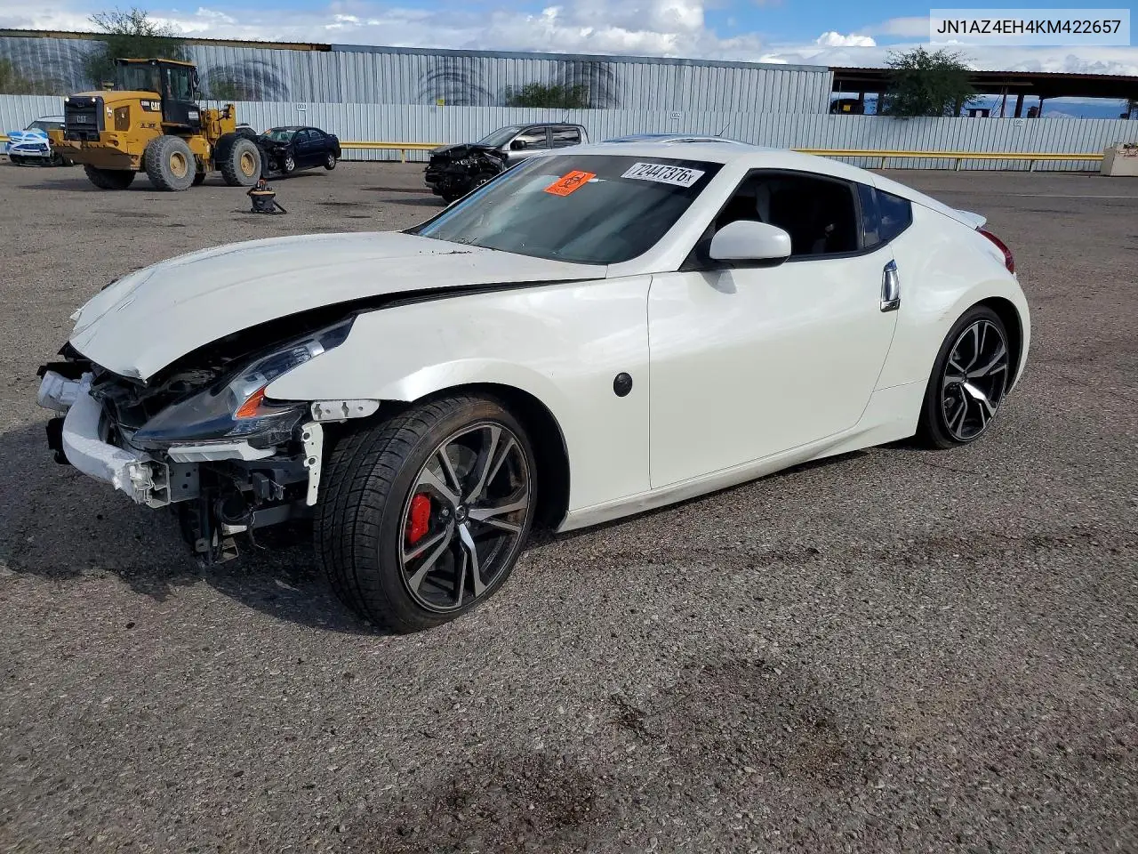 NISSAN 370Z 2019, VIN JN1AZ4EH4KM422657