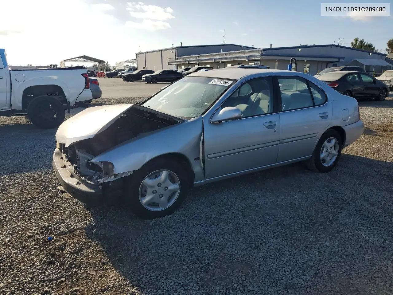 NISSAN ALTIMA 2001, VIN 1N4DL01D91C209480