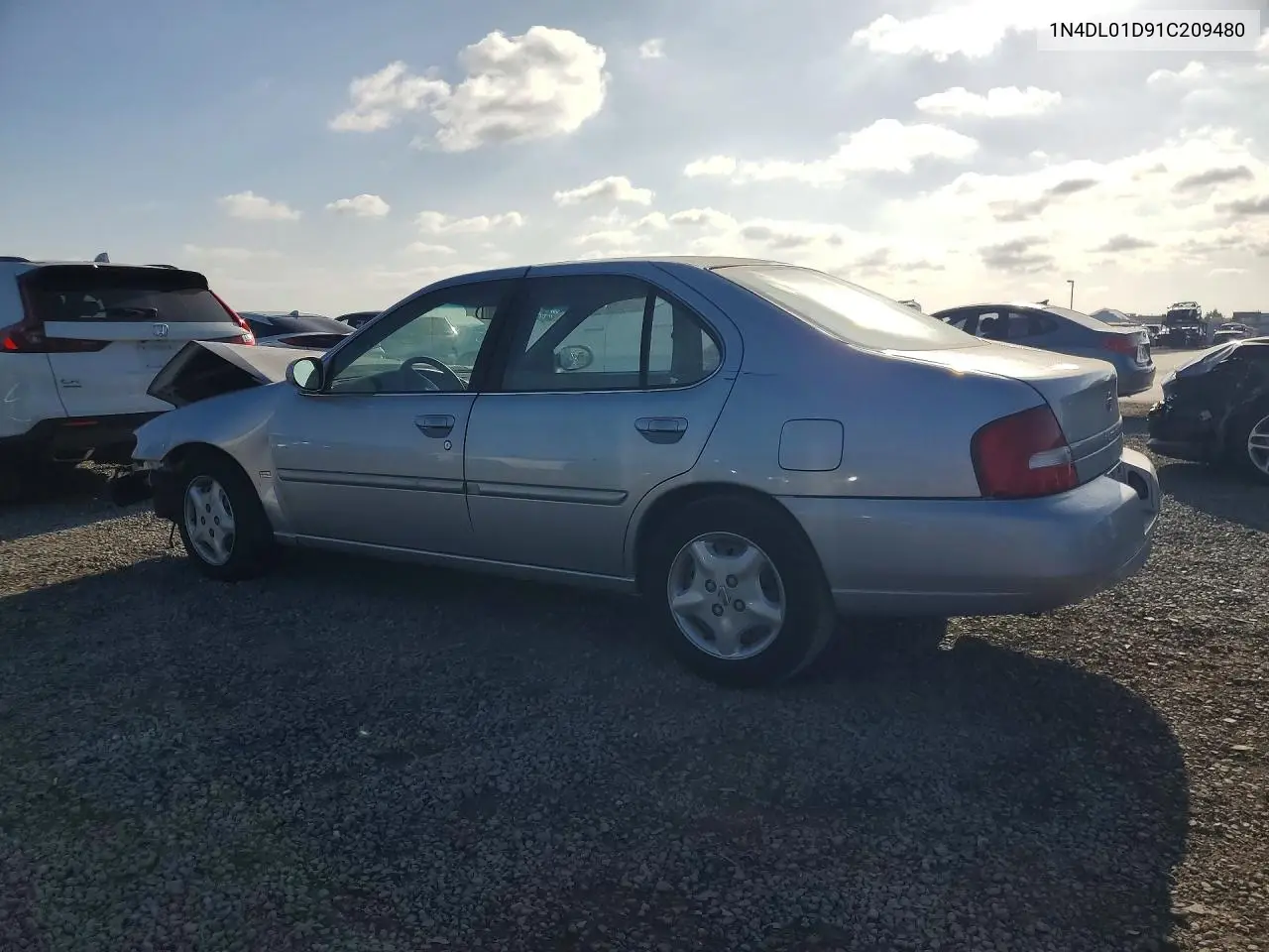 2001 NISSAN ALTIMA VIN 1N4DL01D91C209480 — фото 2