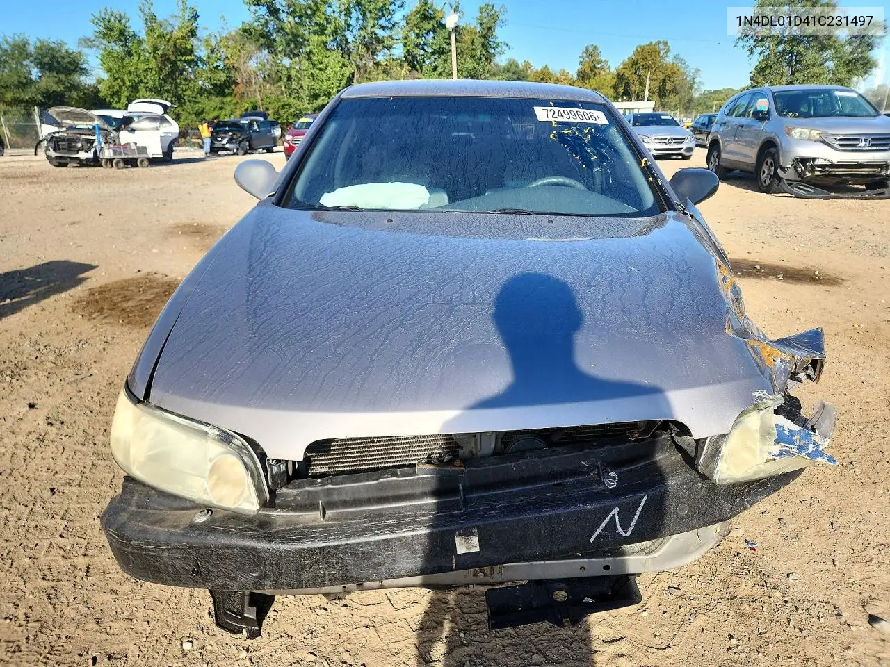 2001 NISSAN ALTIMA VIN 1N4DL01D41C231497 — фото 5
