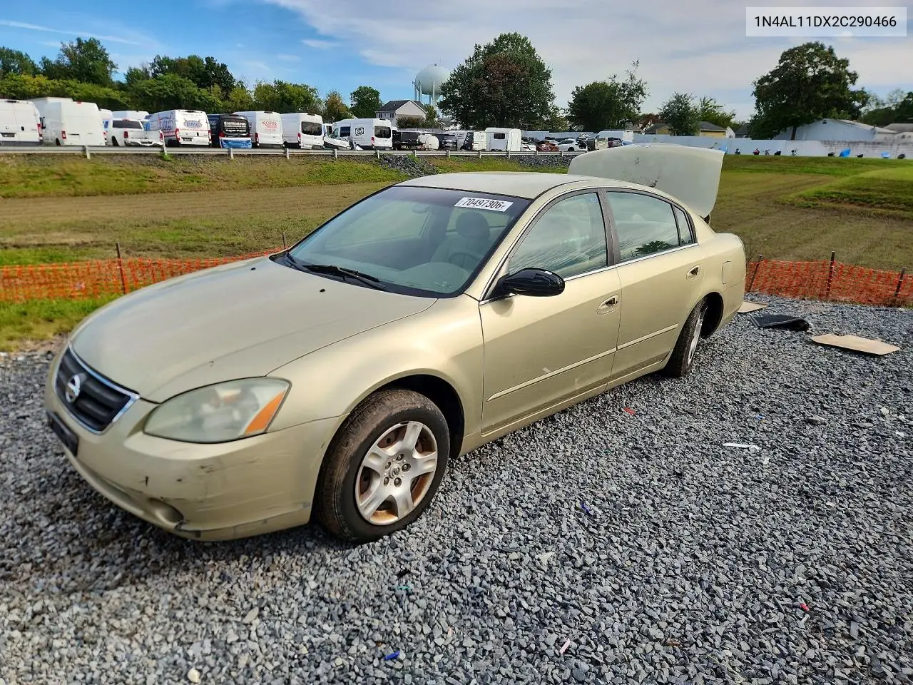NISSAN ALTIMA 2002, VIN 1N4AL11DX2C290466